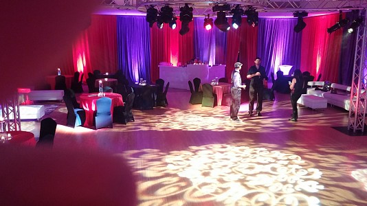 Electric Entertainment draping Picture